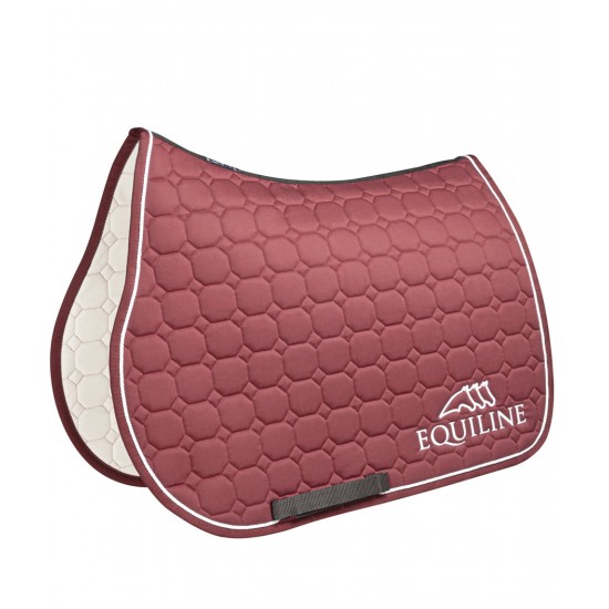 SOTTOSELLA salto ostacoli PER CAVALLO EQUILINE MOD. OUTLINE MONTA INGLESE RETTANGOLARE CON RICAMO 