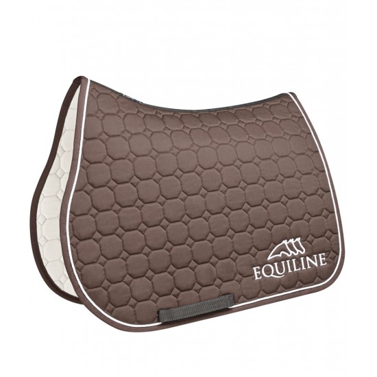 SOTTOSELLA salto ostacoli PER CAVALLO EQUILINE MOD. OUTLINE MONTA INGLESE RETTANGOLARE CON RICAMO 