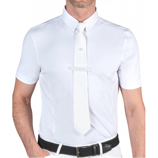 Polo equitazione Equiline uomo da concorso manica corta Victork 