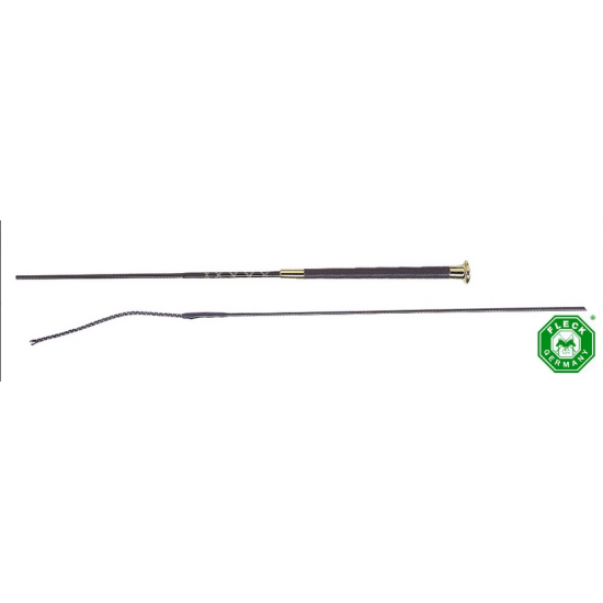 FRUSTINO FLECK, FIBRA DI VETRO BOTTONE METALLO, NERO 100 CM 