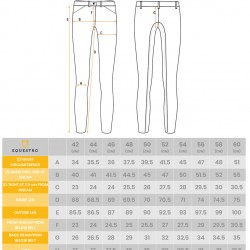  Pantaloni equitazione da uomo ARES aderenti e anatomici con pinces Ideati per tutti cavalieri. Utilizzabili in tutte le stagioni! Aderiscono perfettamente alla gamba senza limitare la libertà di movimento.