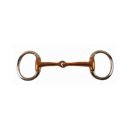 FILETTO OLIVA PIENO RAME AD ANELLI PIATTI 