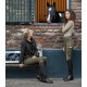 Leggings da equitazione Ella in morbido materiale avvolgente con total grip silicole