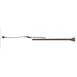 FRUSTINO DA DRESSAGE CM 120 COLORE NERO BOTTONE PLASTICA 