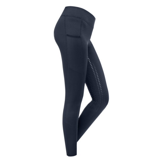 Leggings da equitazione Ella in morbido materiale avvolgente con total grip silicole