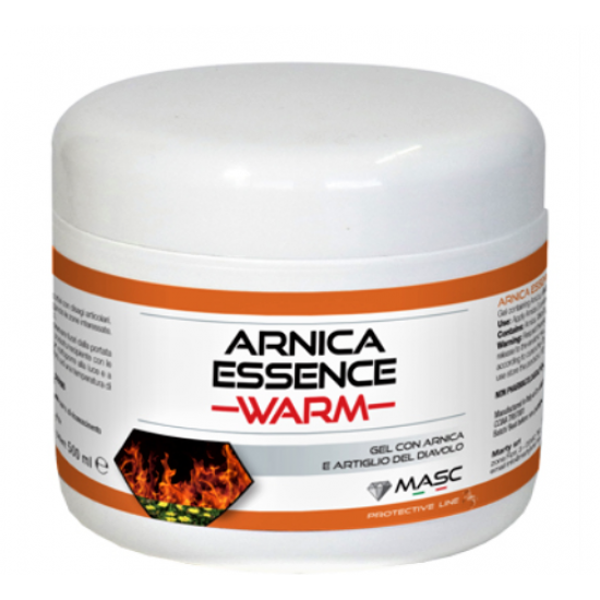 Gel Arnica e artiglio del diavolo effetto riscaldante Essence Warm Masc 500 ml. traumi muscolari e articolari del cavallo 