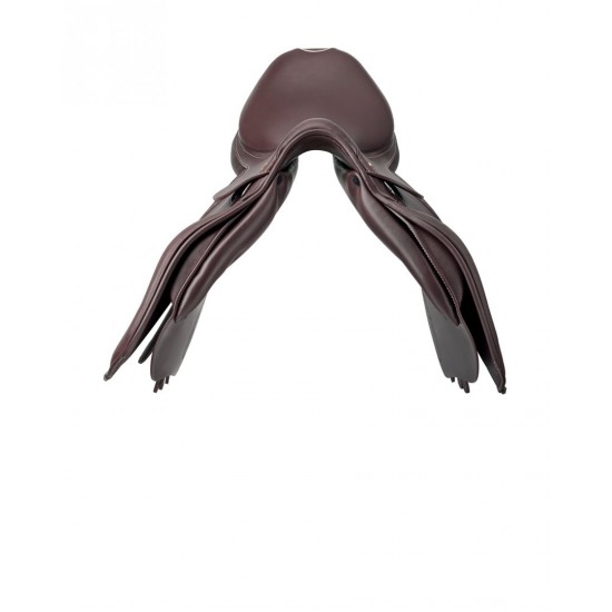  SELLA SALTO OSTACOLI PER CAVALLO PRESTIGE VERSAILLES CUOIO NEW PELLE DOPPIATA