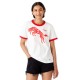 T-Shirt Donna Wrangler Maglietta Manica Corta 75Th Anni Ringer cotone