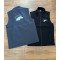 Gilet Uomo monta inglese smanicato Softshell tessuto tecnico traspirante linea CavalloMania Collection interno foderato in pile logo C.M.