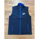 Gilet Uomo monta inglese smanicato Softshell tessuto tecnico traspirante linea CavalloMania Collection interno foderato in pile logo C.M.