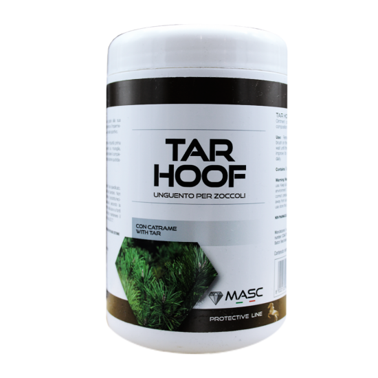 Masc Tar Hoof 1 kg UNGUENTO CON CATRAME PER ZOCCOLI DEL CAVALLO