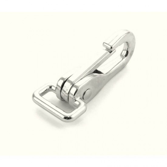 Moschettone per testiera con cameretta quadra Umbria Equitazione