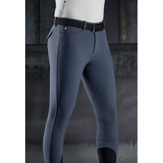 PANTALONE UOMO EQUITAZIONE MONTA INGLESE Equiline Grafton