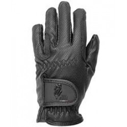 Guanti da bambino invernali con grip impermeabile con interno felpato, chiusura in veltro