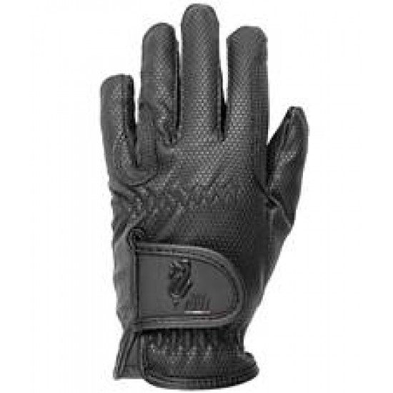 Guanti da bambino invernali con grip impermeabile con interno felpato, chiusura in veltro