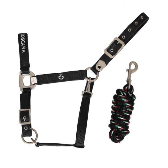 Cavezza per cavallo con lunghina Cavalleria Toscana by FISE