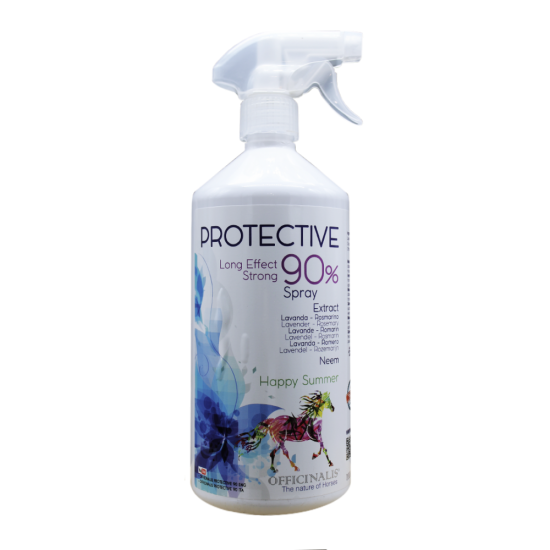 Repellente Spray antimosche protective per cavalli Officinalis 1000 ml