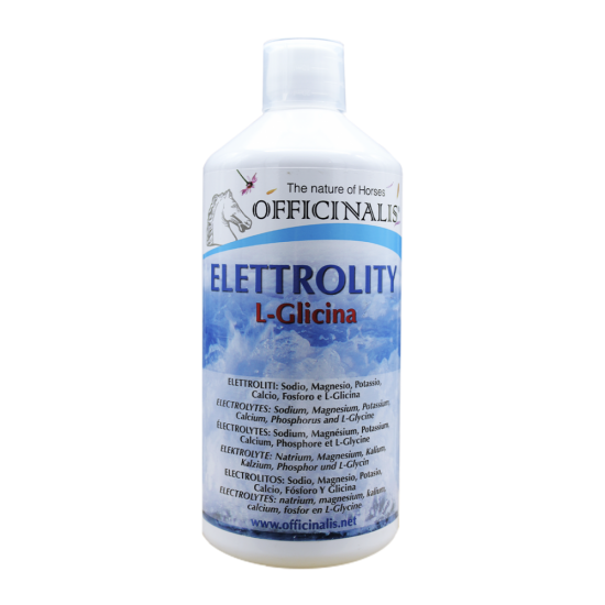 Elettroliti per cavallo Officinalis con L-Glicina 1Kg