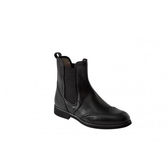 STIVALETTI IN CUOIO PER EQUITAZIONE MONTA INGLESE PER CAVALIERE OXFORD 920