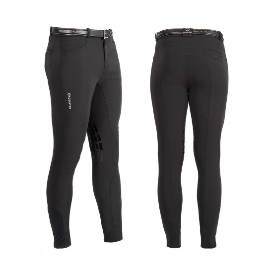 PANTALONI UOMO EQUESTRO MODELLO NESTOR IN TESSUTO TECNICO CON GRIP