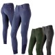 Pantaloni equitazione monta inglese Tattini Donna Amaranto ultra leggeri estivi
