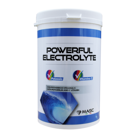 Powerful Electrolyte elettroliti Masc integratore per cavalli sali minerali 1kg.