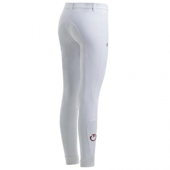 Pantaloni equitazione bimbo Cavalleria Toscana super grip, modello unisex.