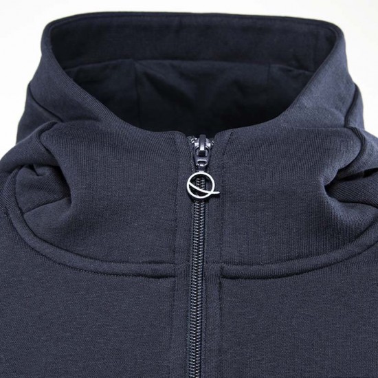 Felpa Donna Eqode classica con cappuccio, realizzata in tessuto traspirante elasticizzato.