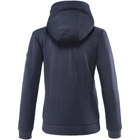 Felpa Donna Eqode classica con cappuccio, realizzata in tessuto traspirante elasticizzato.