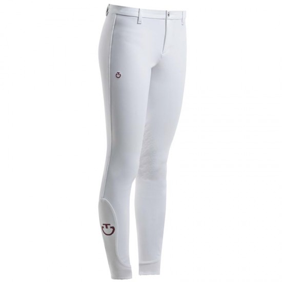 Pantaloni equitazione bimbo Cavalleria Toscana super grip, modello unisex.