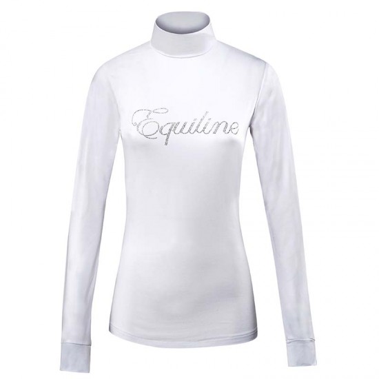 Maglia gara tecnica girocollo Equiline Turtleneck Bimba abbigliamento equitazione monta inglese 
