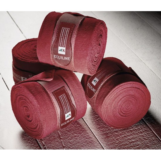 FASCE PER GAMBE DA POLO EQUILINE PER CAVALLO IN PILE ANTISTATICO