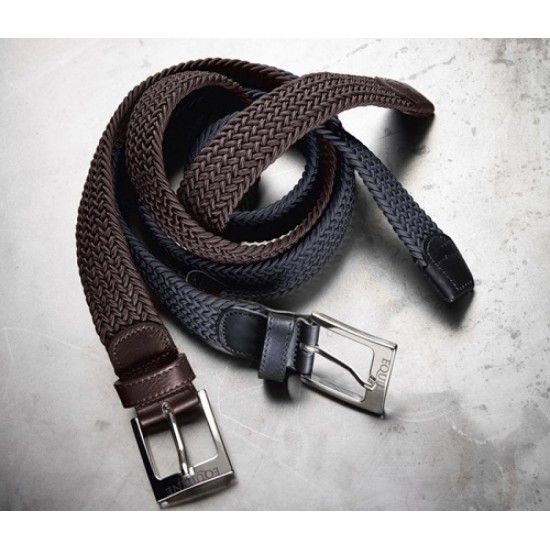 CINTURA EQUITAZIONE EQUILINE INTRECCIATA ELASTICA PER CAVALIERE MONTA INGLESE UNISEX