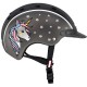 CAP EQUITAZIONE MONTA INGLESE marca CASCO mod. NORI DA BAMBINO REGOLABILE, VARI COLORI -