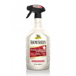 SGROVIGLIANTE CODA E CRINIERA SHOWSHEEN  NEWABSORBINE 950 ml DISTRICANTE LUCIDANTE SPRAY PER MANTELLO E CRINI DEL CAVALLO