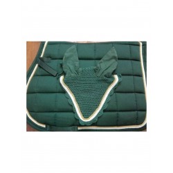 SOTTOSELLA PER CAVALLO CON CUFFIA SARTORE FETTUCCIA E CORDA DECORATIVE