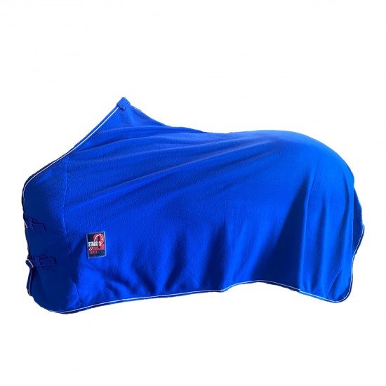 COPERTA PER CAVALLI E PONY ASCIUGASUDORE IN PILE 3STARS PRIMA E DOPO IL LAVORO 