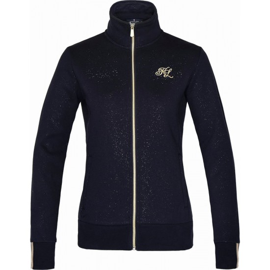 Felpa donna Kingsland KLnorna Ladies Sweat Jacket Navy 