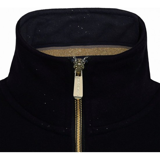 Felpa donna Kingsland KLnorna Ladies Sweat Jacket Navy 