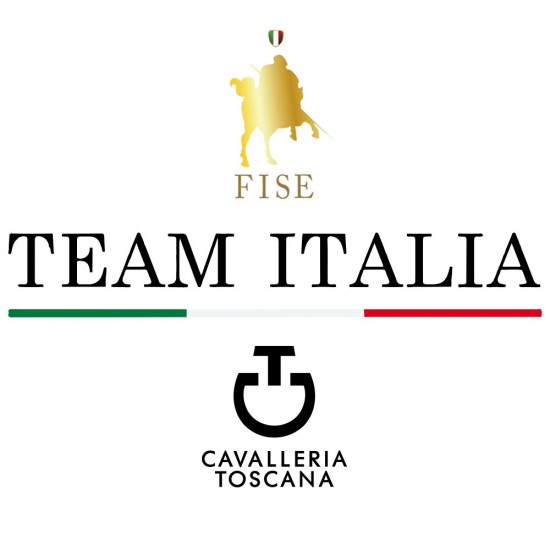 Cavalleria Toscana Fise Polo tessuto tecnico Bambina abbigliamento equitazione monta inglese da gara
