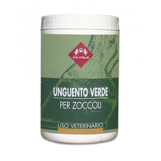 Unguento per zoccoli verde FM Italia 1000 ml.