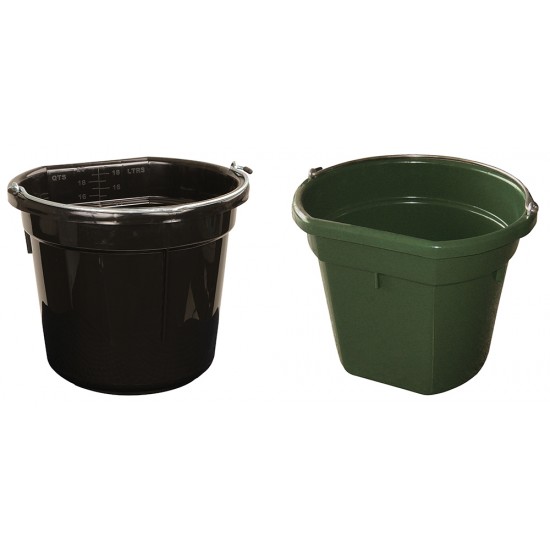 SECCHIO CON MANICO PLASTIC BUCKET WITH HANDLE DA APPENDERE