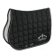 Sottosella Veredus dressage con doppio logo in cotone e poliestere con imbottitura in ovatta traspirante. Fodera in microfibra