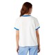 T-Shirt Donna Wrangler Maglietta Manica Corta 75Th Anni Ringer cotone